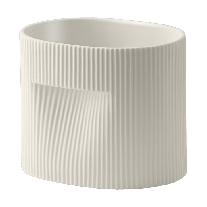 Ridge flower pot 15 cm - Off-white - Muuto