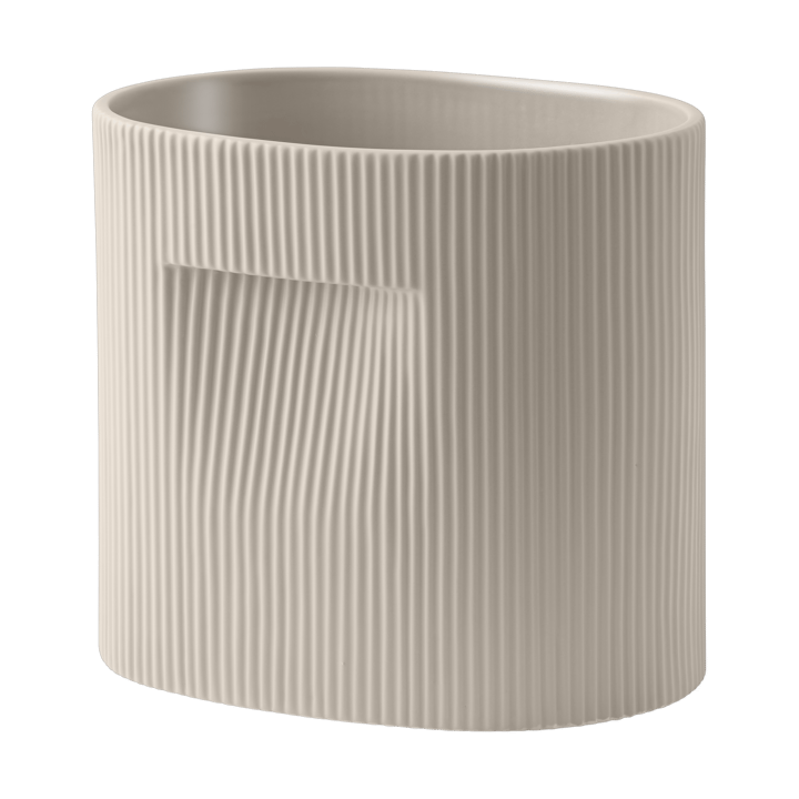 Ridge flower pot 24 cm - Beige - Muuto