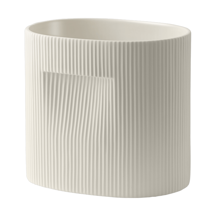 Ridge flower pot 24 cm - Off-white - Muuto