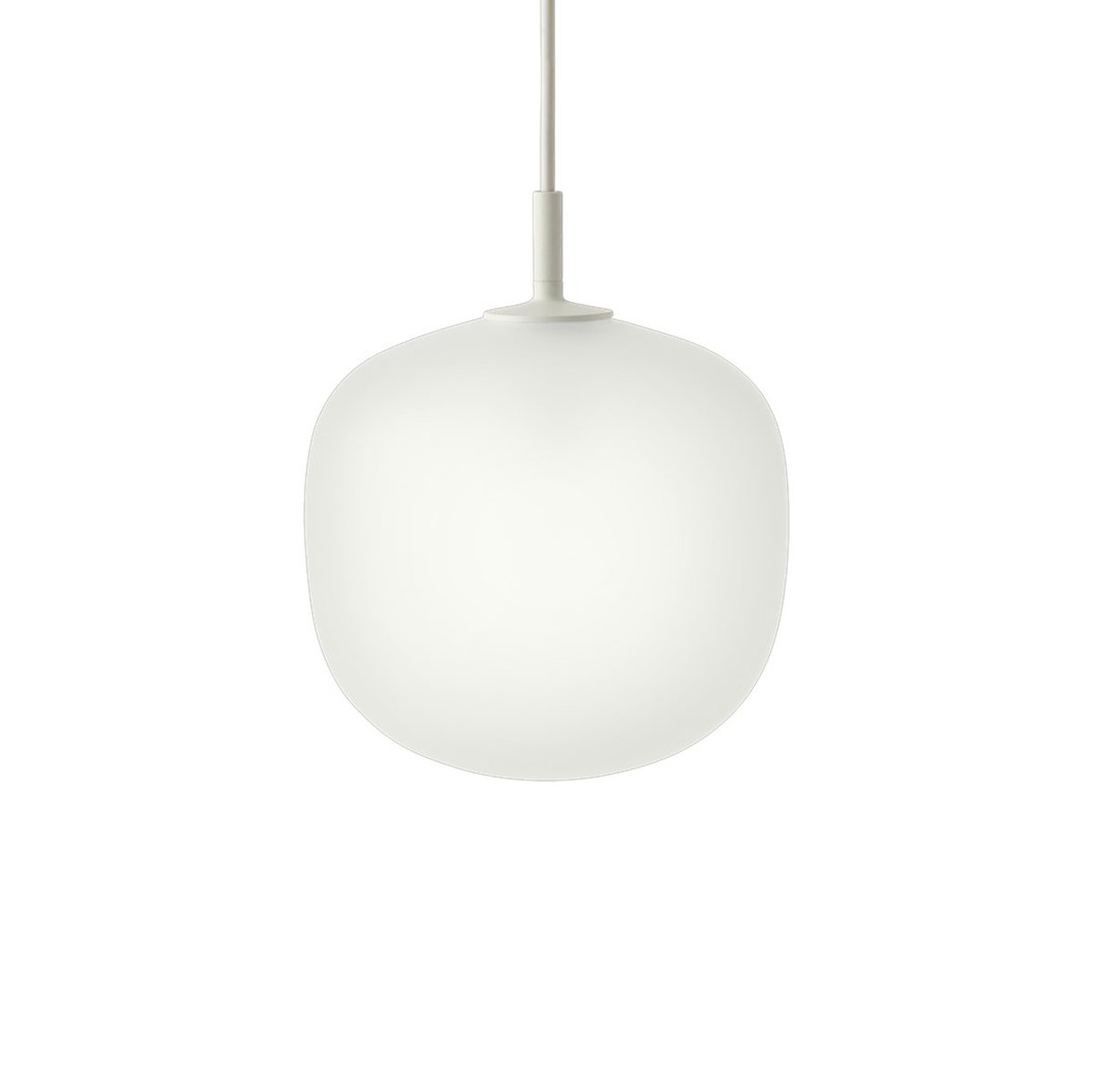 Muuto Rime pendant lamp Ø18 cm White