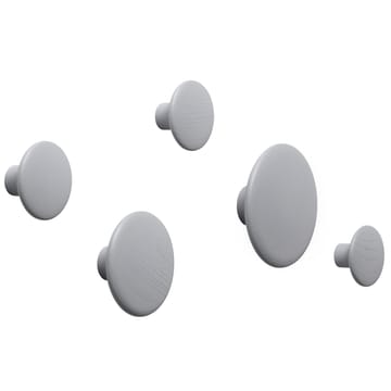 The Dots clothes hook grey - Ø9 cm - Muuto