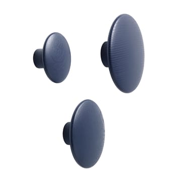 The Dots coat hook midnight blue - Small - Muuto