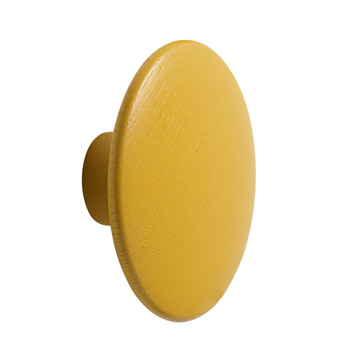 The Dots coat hook mustard yellow from Muuto - NordicNest.com