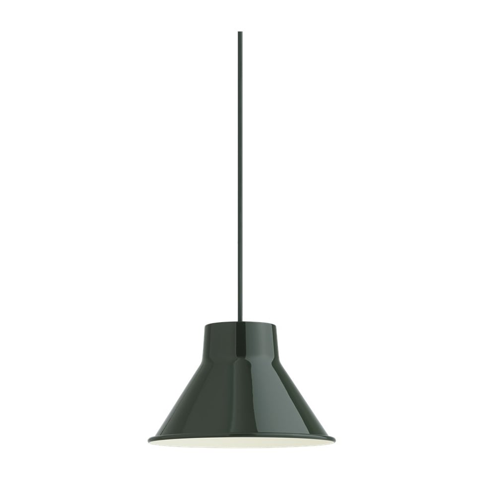 Muuto Top ceiling lamp Ø21 cm Dark green