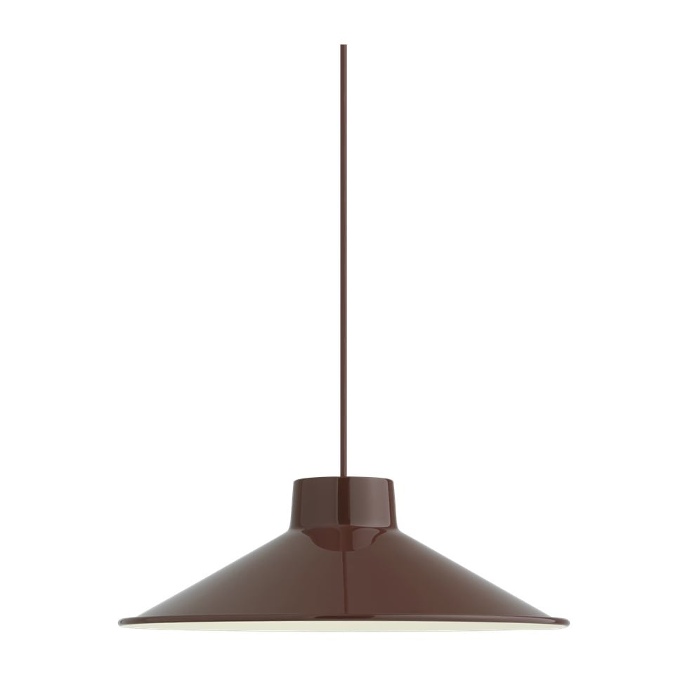 Muuto Top ceiling lamp Ø36 cm Deep red