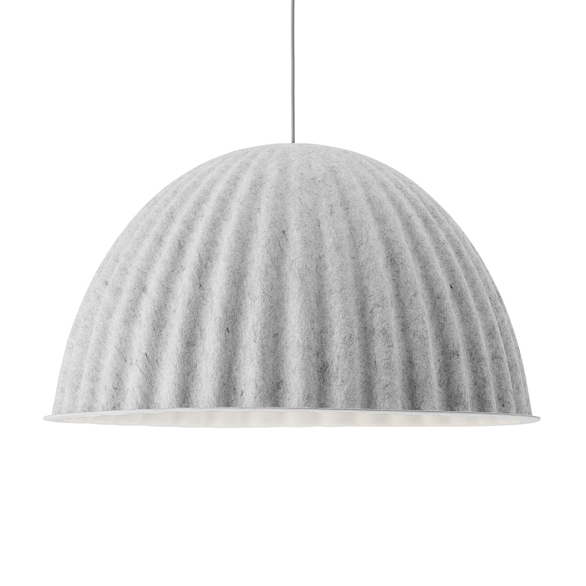 Muuto Under the Bell ceiling lamp Ø 82 cm white melange