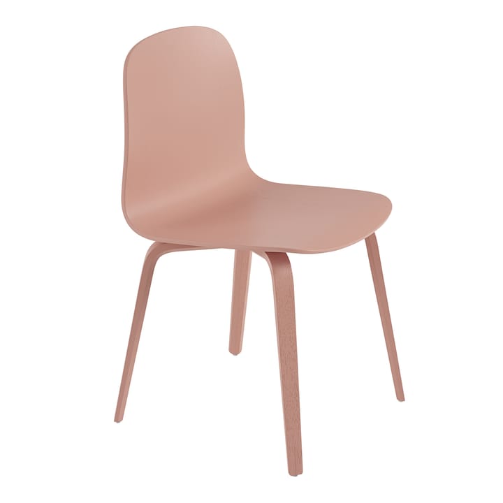 Visu chair wooden base - tan rose - Muuto