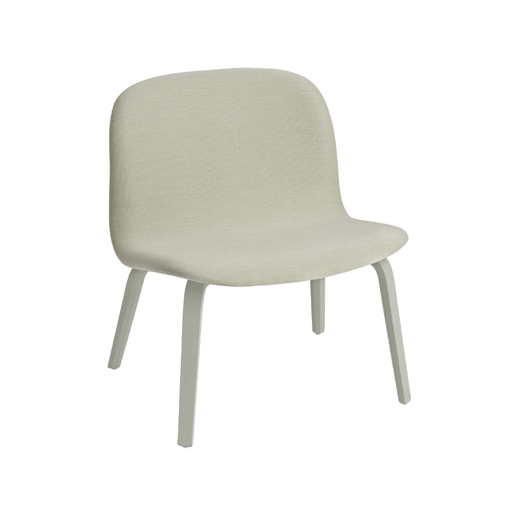 Muuto Visu lounge chair upholstered chair Balder 912-dusty green