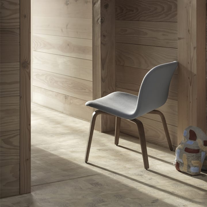 Visu lounge chair upholstered chair, Fiord 991-oak Muuto