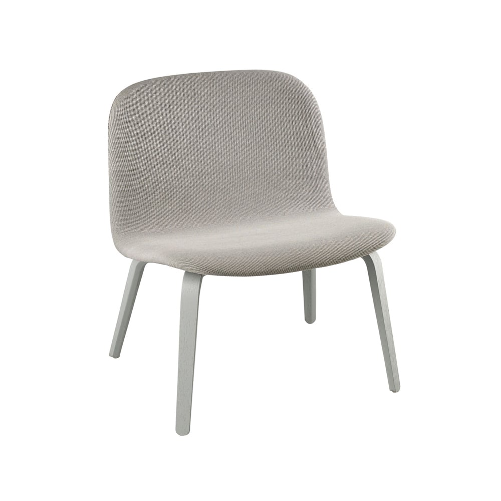 Muuto Visu lounge chair upholstered chair Steelcut trio 133-grey