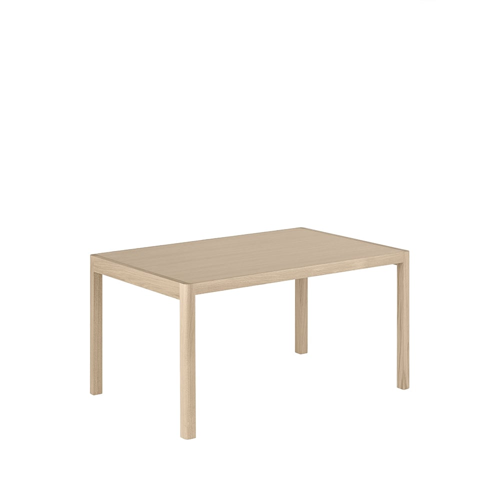 Muuto Workshop dining table Oak veneer-Oak 140x92 cm