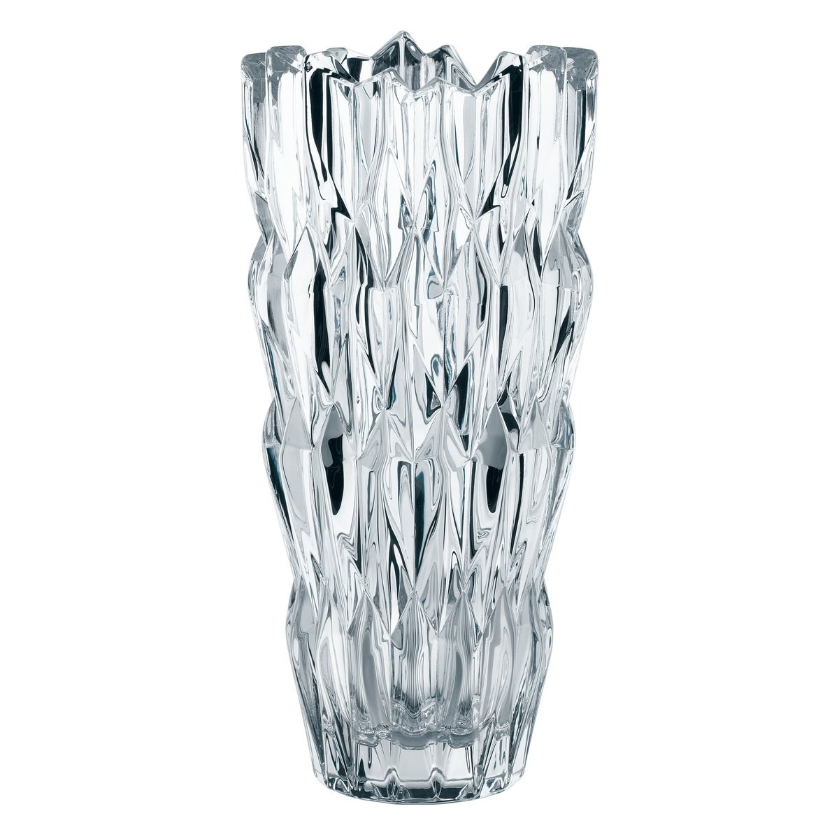 Nachtmann Quartz vase 26 cm clear | Scandinavian Design | Vases | Transparent