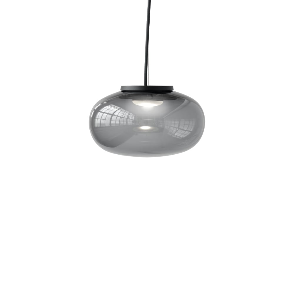 New Works Karl-Johan Small pendant lamp Ø23 cm Smoke grey