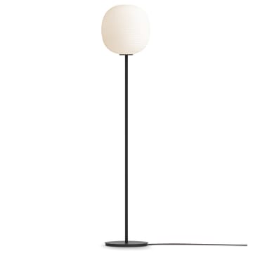 Lantern floor lamp medium - Frosted white opal glass - New Works