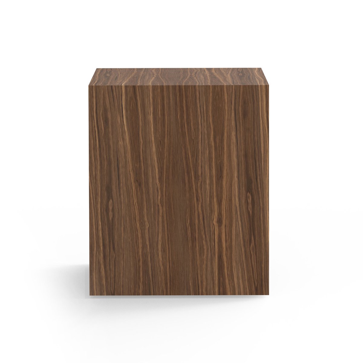 New Works Mass side table 40x40x47 cm Walnut