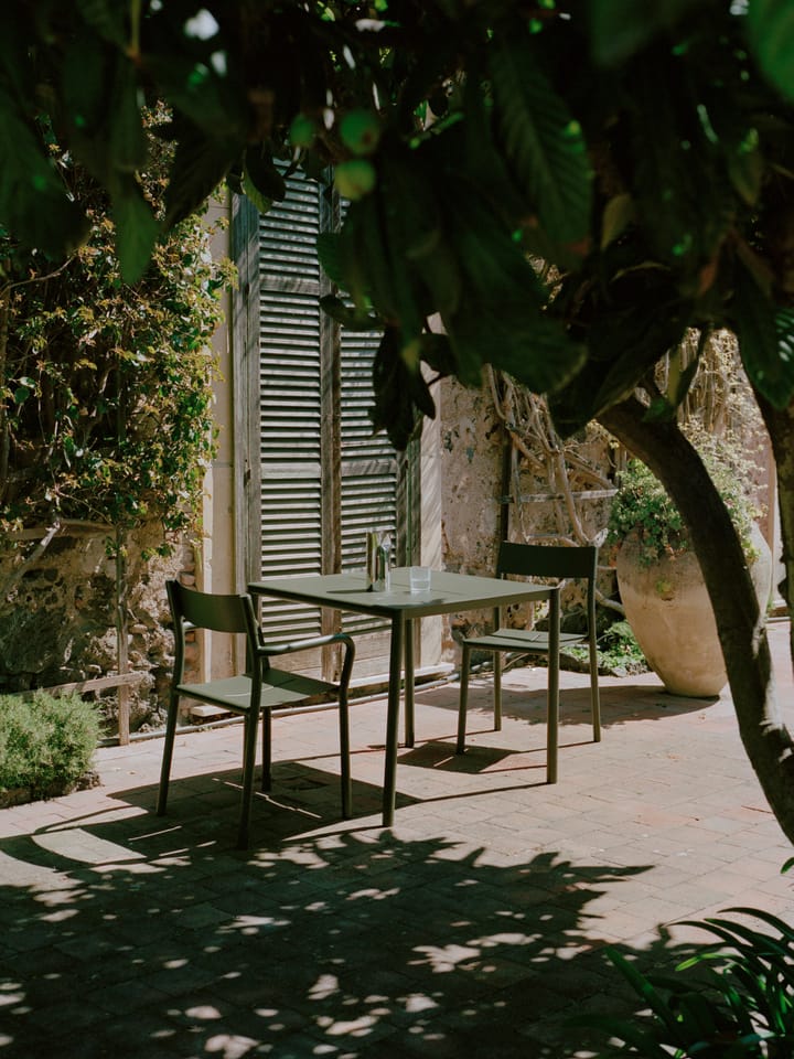 May Tables Outdoor table 85x85 cm, Dark green New Works