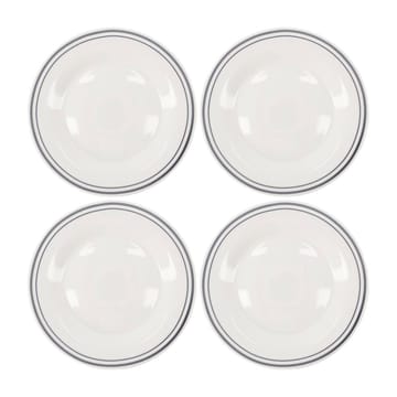 Bistro plate Ø27 cm 4-pack - grey - Nicolas Vahé