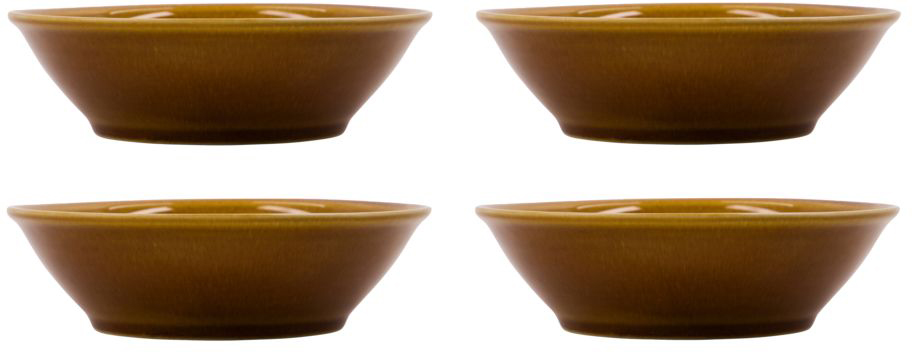 Nicolas Vahé Hala bowl Ø17 cm 4-pack Mocha | Scandinavian Design | Breakfast bowls | Brown