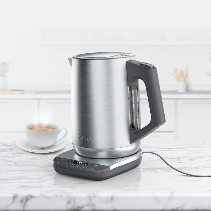 Ninja KT201 kettle with temperature setting 1.7 L, Stainless steel silver Ninja