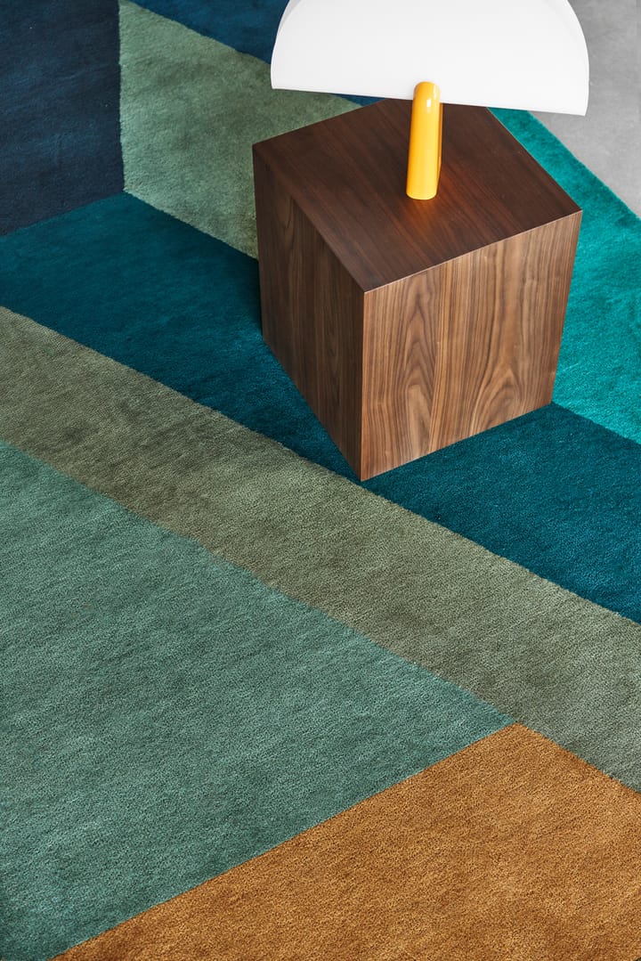 ASPEKT wool rug Pavilion Petroleum, 170x240 cm NJRD