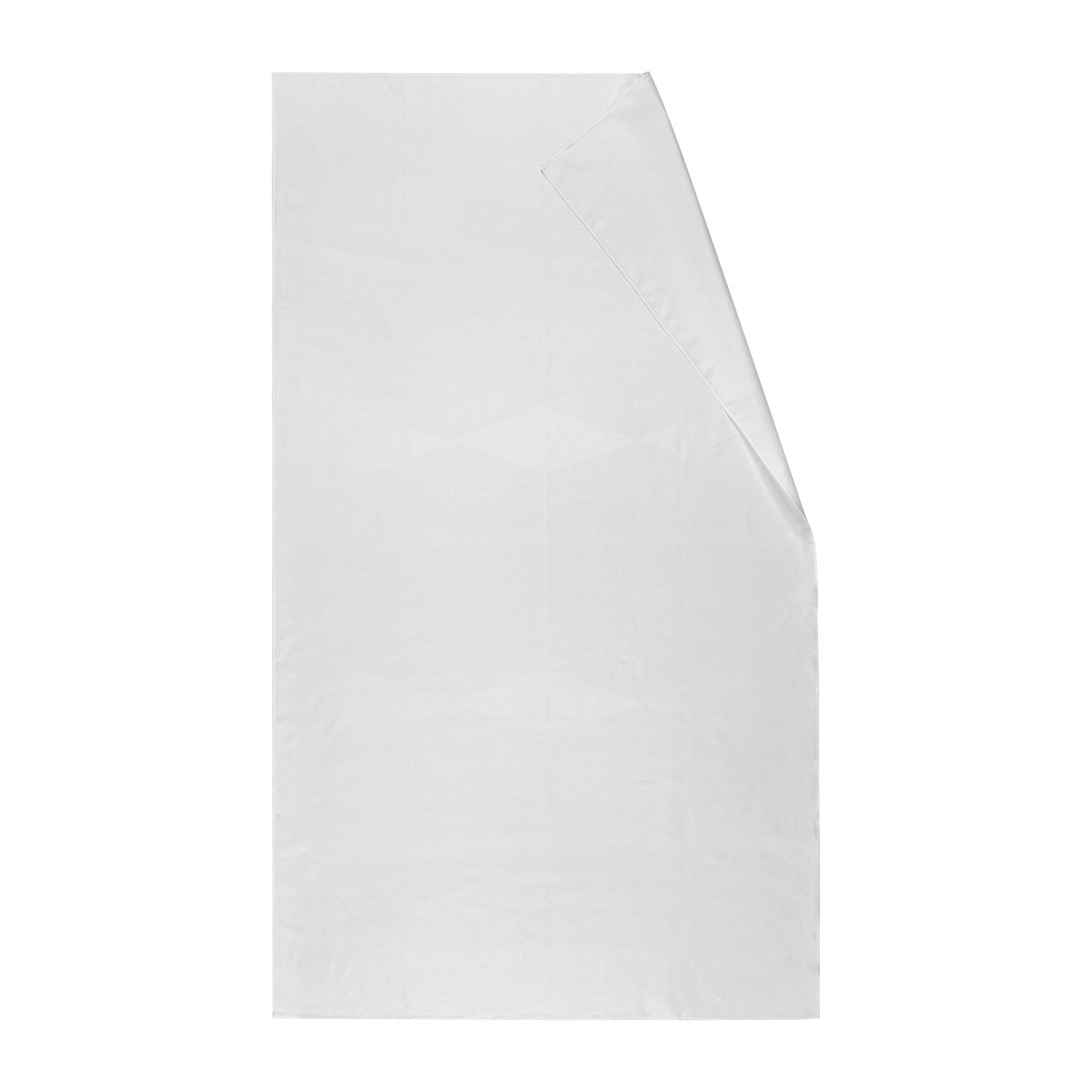 NJRD Geometric tablecloth 147x250 cm White