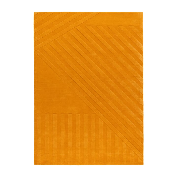 Levels wool rug stripes yellow - 200x300 cm - NJRD