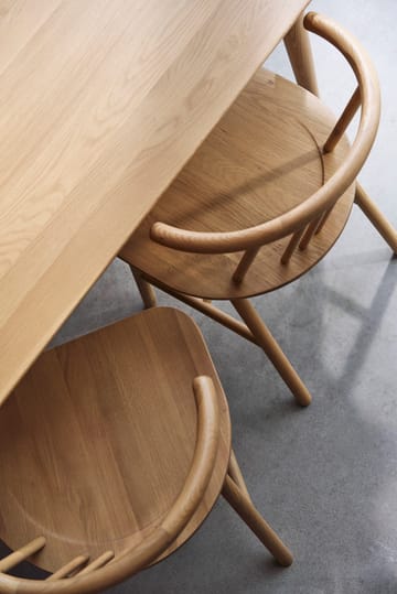 VIOR dining chair - Lacquered oak - NJRD