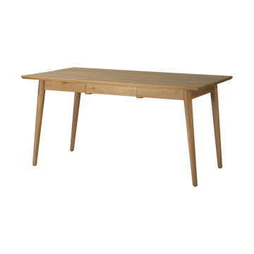 VIOR dining table 90x120 cm - Lacquered oak - NJRD