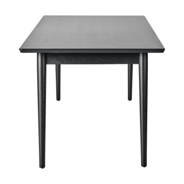 VIOR dining table 90x200 cm - Black lacquered oak - NJRD