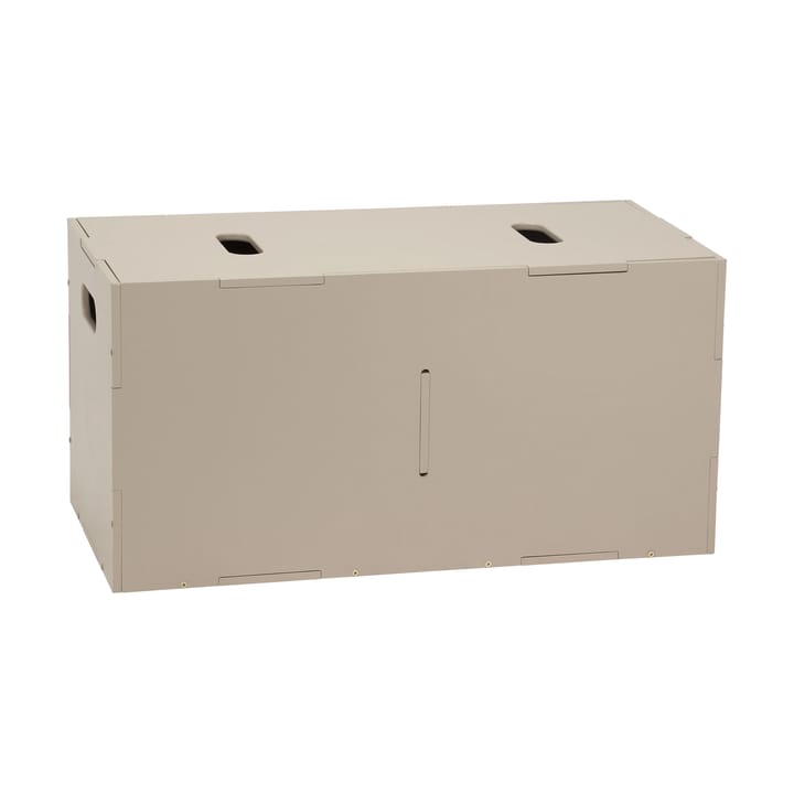 Cube Long storage box - Beige - Nofred