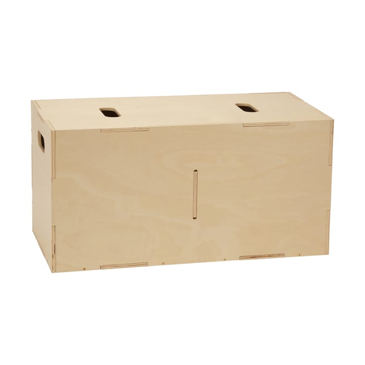 Cube Long storage box - Birch - Nofred