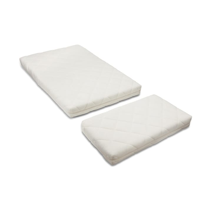 Foam mattress for baby & junior bed 2 parts - White - Nofred