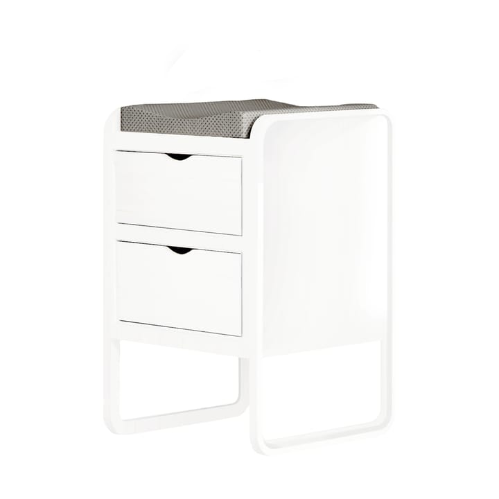 Form changing table 65.4x56x95 cm - White - Nofred