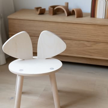 Mouse Chair children's chair - White pigmented - Nofred