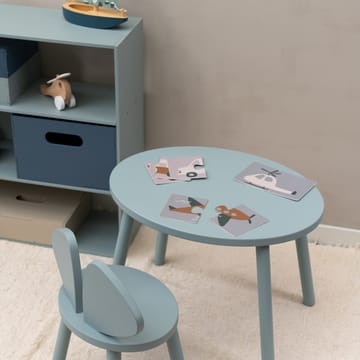 Mouse set children's chair + table - Olive green - Nofred