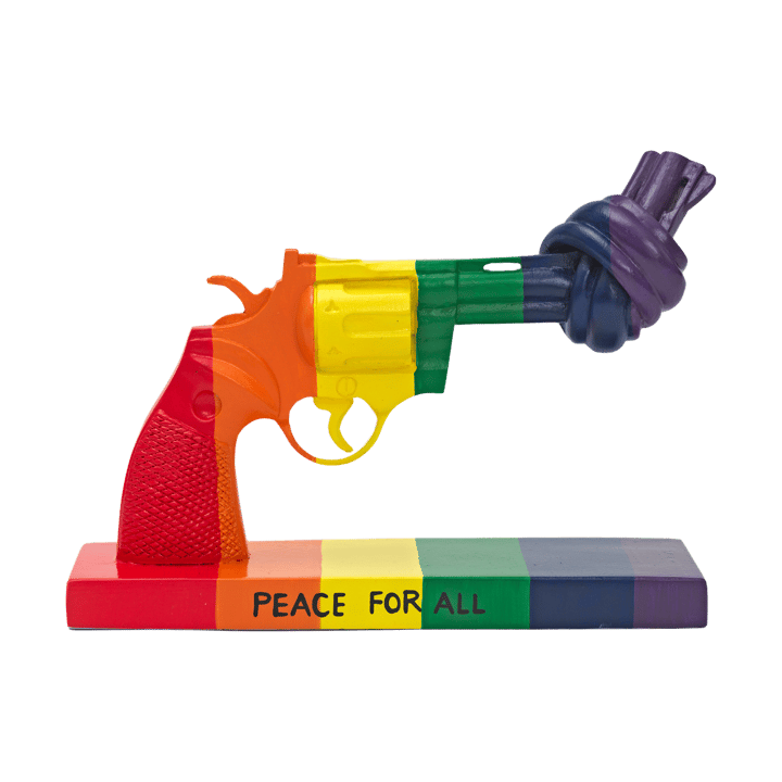 Peace for All decoration 19 cm - Multi - Non Violence