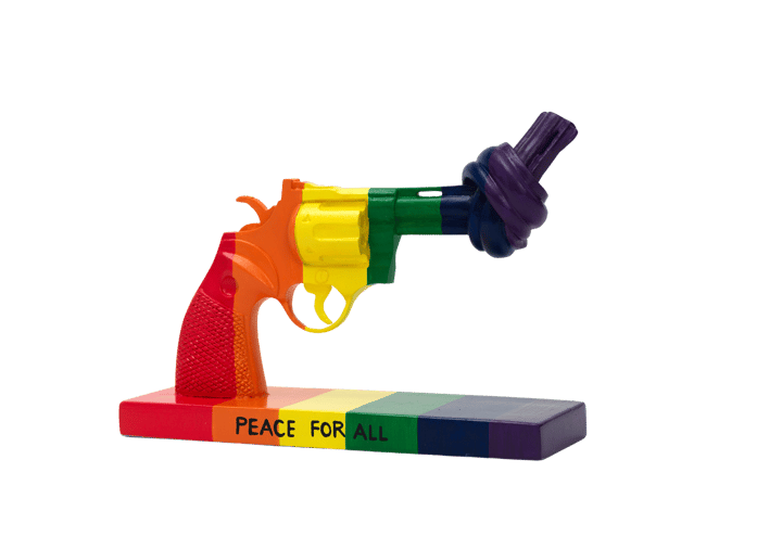 Peace for All decoration 19 cm - Multi - Non Violence