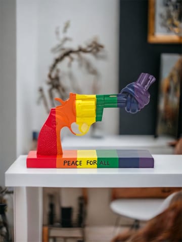 Peace for All decoration 19 cm - Multi - Non Violence