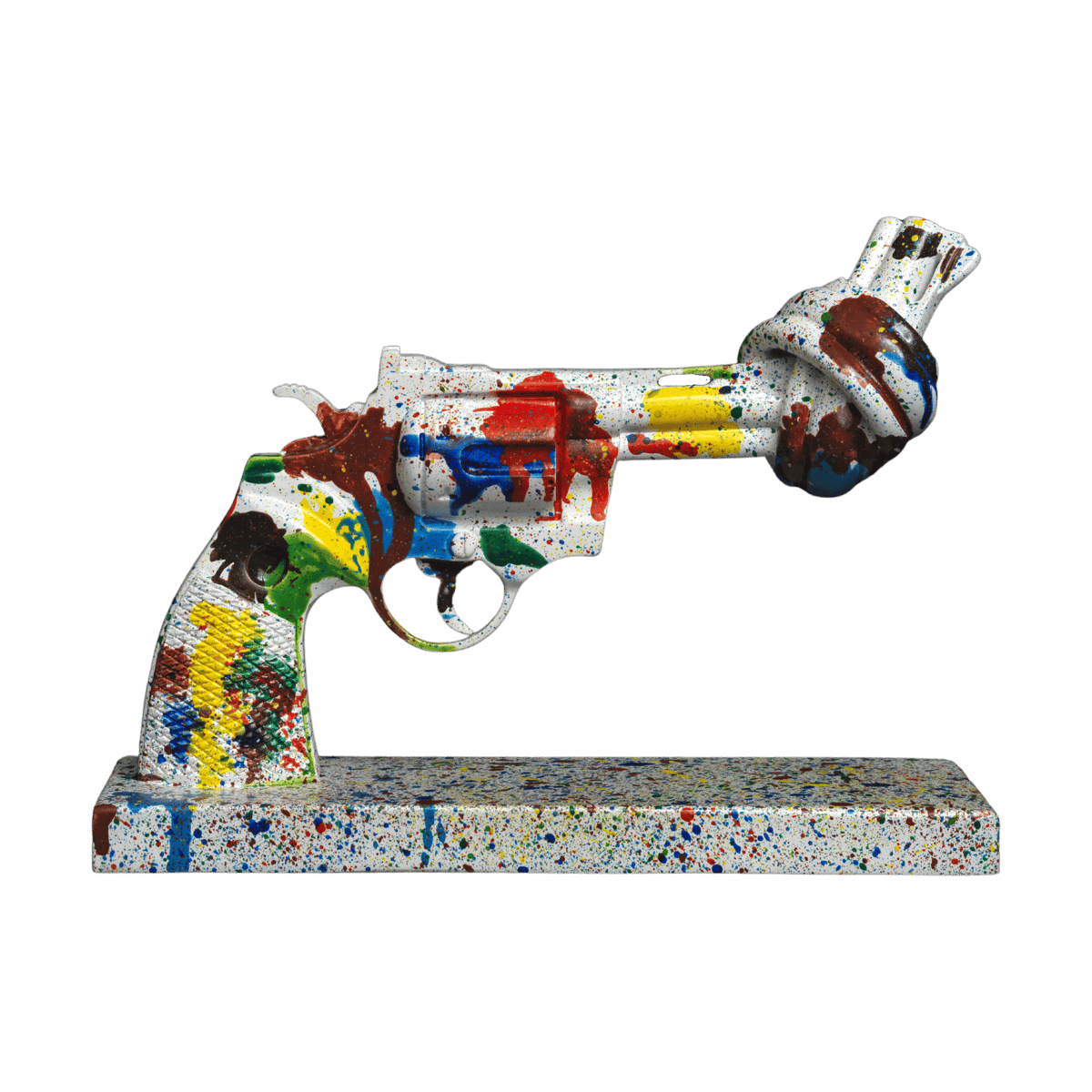 Non Violence Tennis for Peace Decoration 19 cm Multi