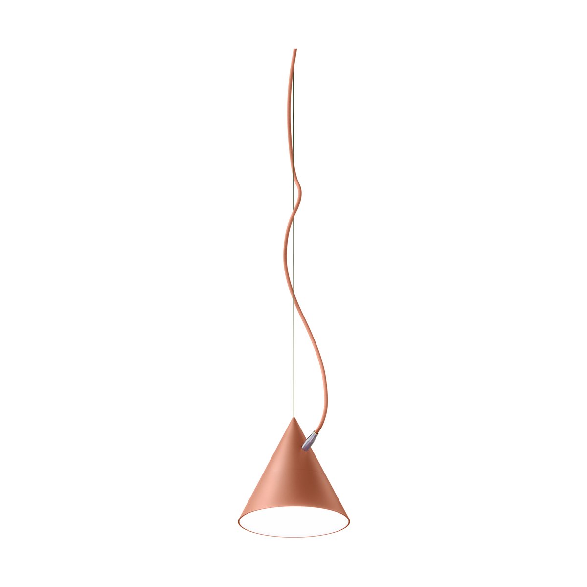 Noon Castor pendant 20 cm Apricot-apricot-silver