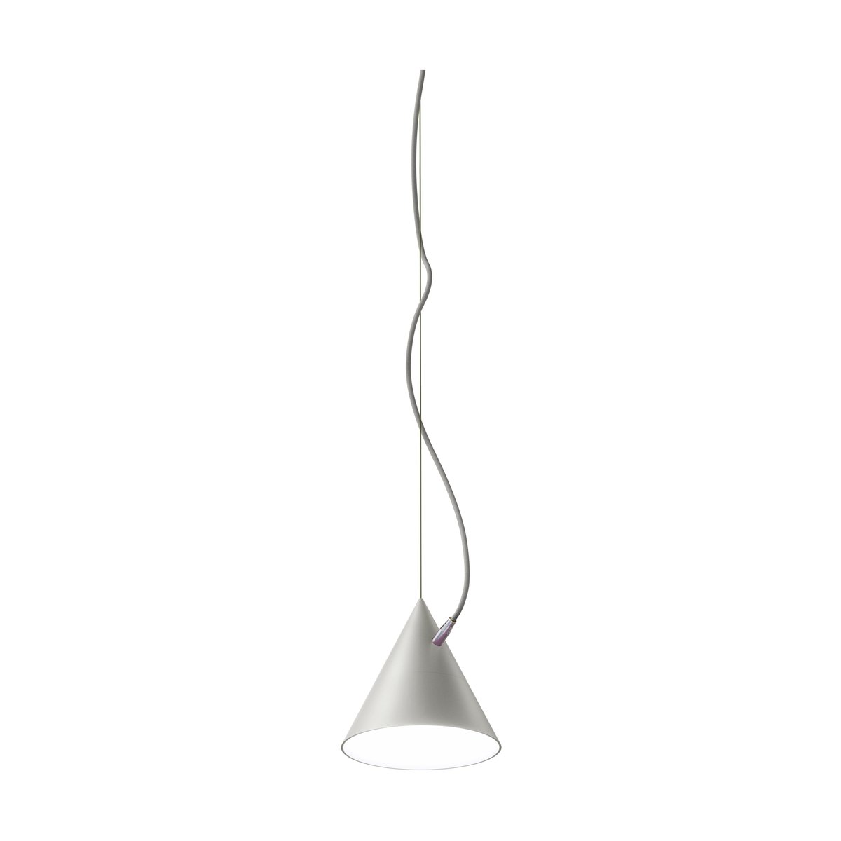 Noon Castor pendant 20 cm Gray-light gray-silver