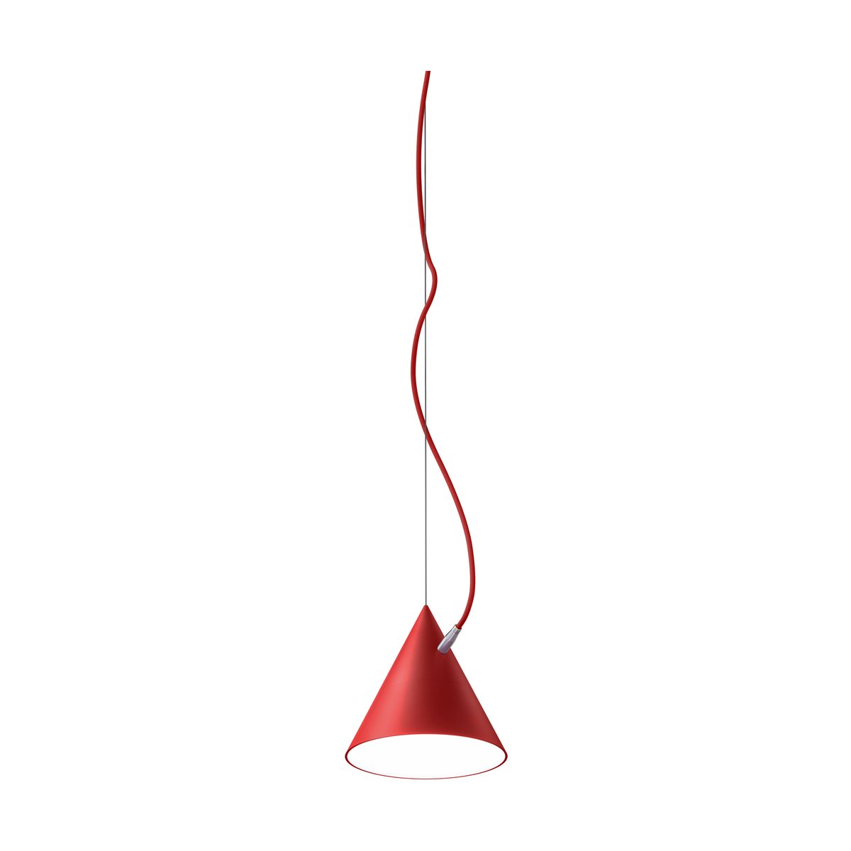 Noon Castor pendant 20 cm Red-red-silver