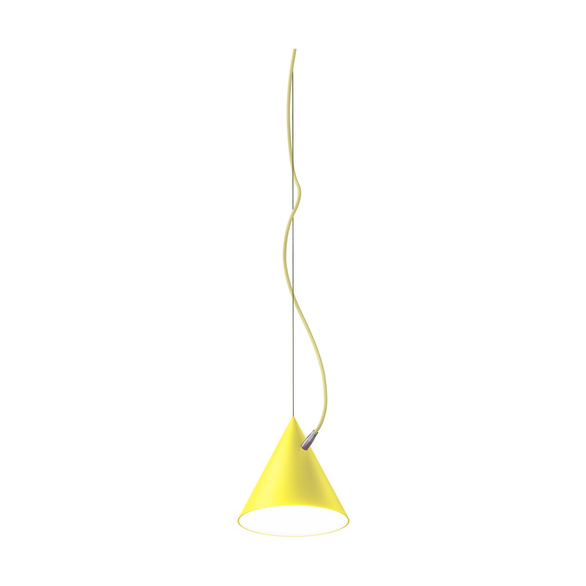 Noon Castor pendant 20 cm Yellow-light yellow-silver