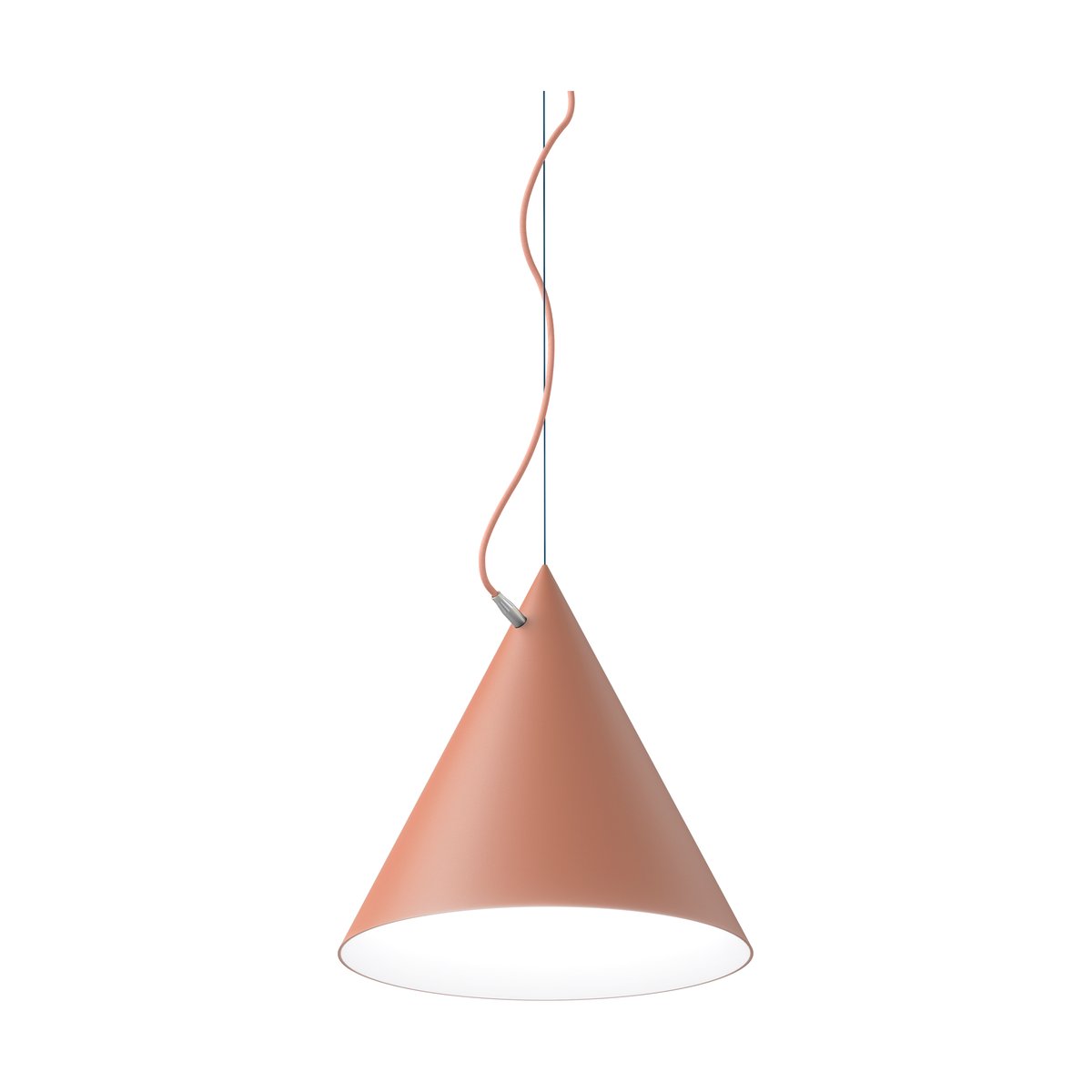 Noon Castor pendant 40 cm Apricot-apricot-silver