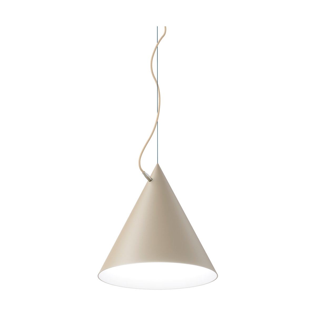 Noon Castor pendant 40 cm Beige-light beige-silver