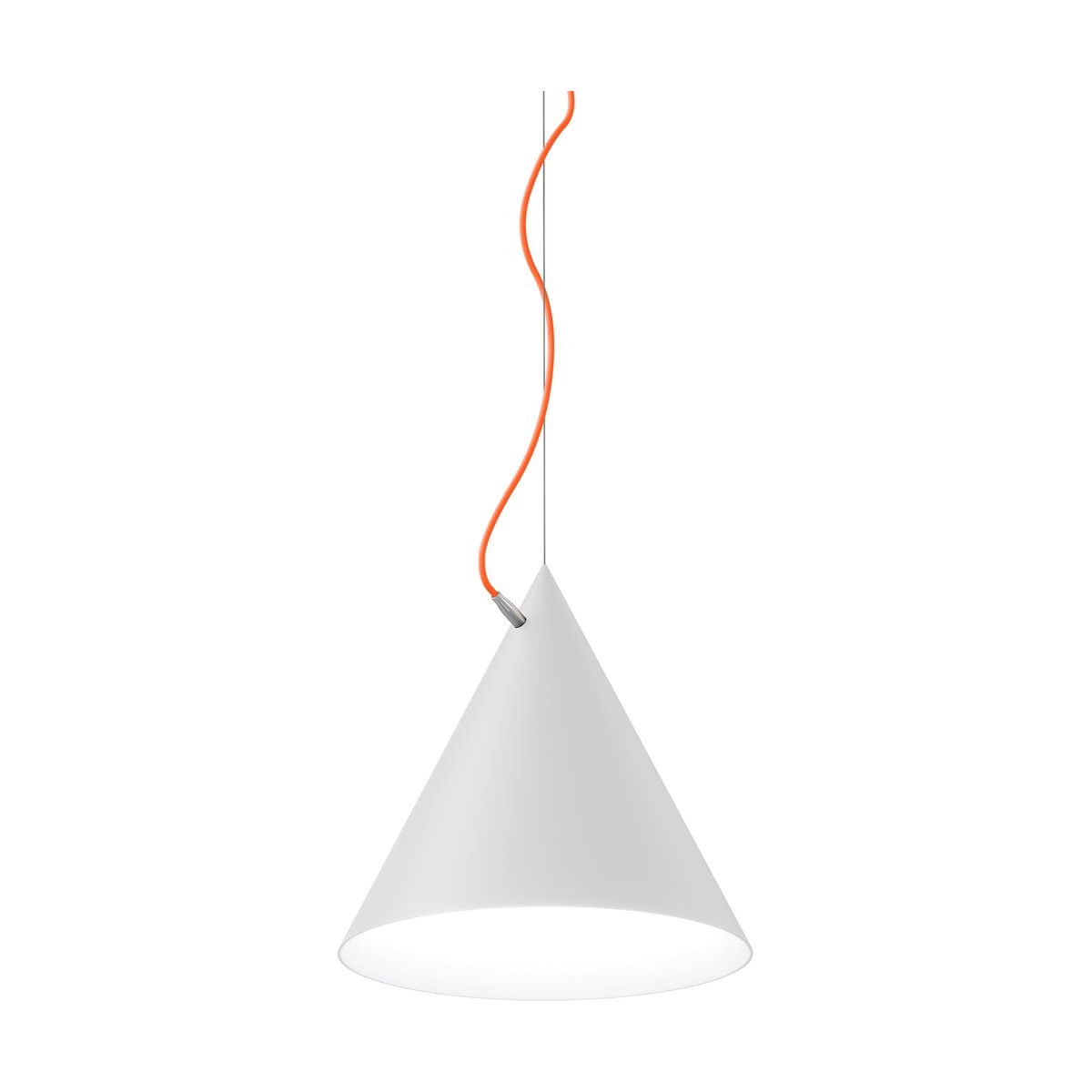 Noon Castor pendant 40 cm White-orange-silver