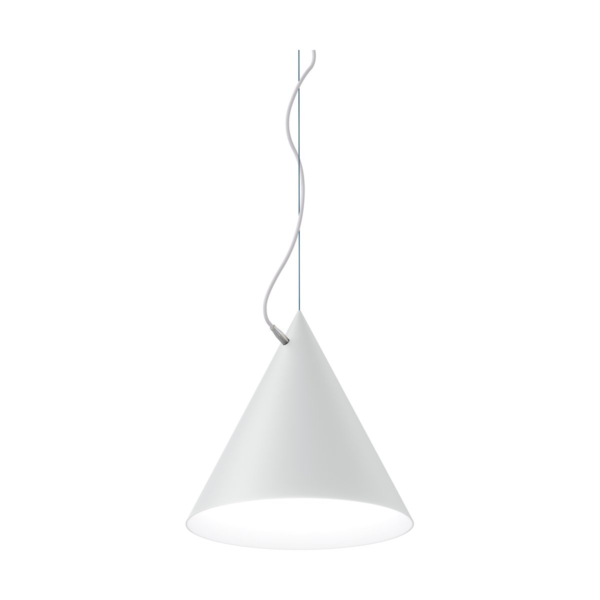 Noon Castor pendant 40 cm White-white-silver