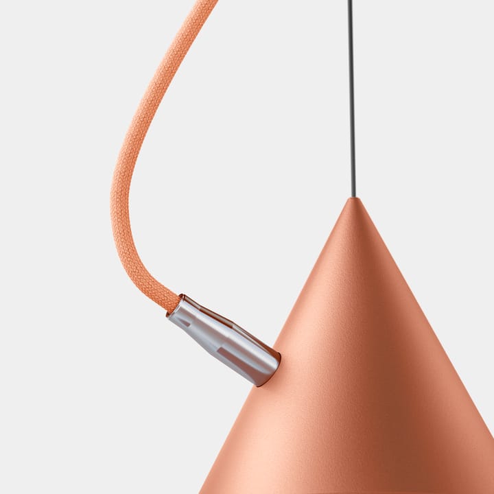 Castor pendant 60 cm, Apricot-apricot-silver Noon