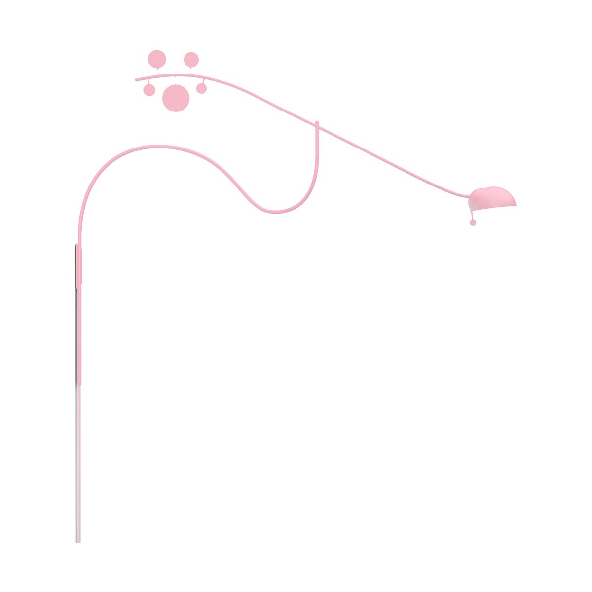 Noon Juno wall lamp Pink-pink