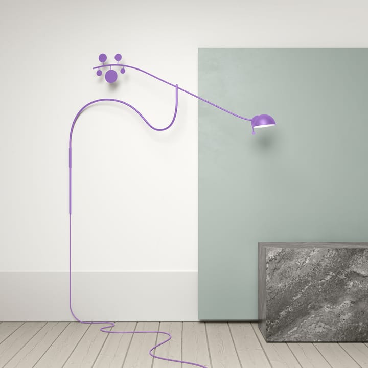 Juno wall lamp, Purple-purple Noon